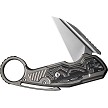 WE220213 We Knife Co Ltd Yardbird Button Lock Pocket Knife Aluminum Foil 