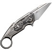 WE220213 We Knife Co Ltd Yardbird Button Lock Pocket Knife Aluminum Foil 
