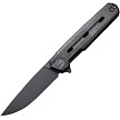 We Knife Co Ltd Navo Linerlock Pocket Knife Black Micarta - WE220261 