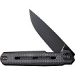 WE220261 We Knife Co Ltd Navo Linerlock Pocket Knife Black Micarta 