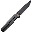 WE220261 We Knife Co Ltd Navo Linerlock Pocket Knife Black Micarta 