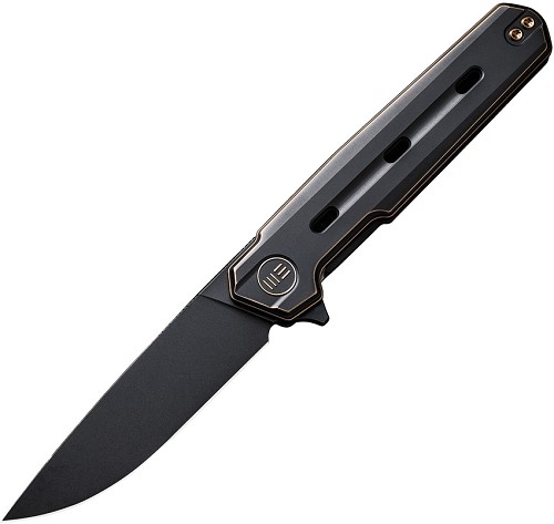 We Knife Co Ltd Navo Linerlock Pocket Knife Bronze - WE220263 