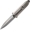 We Knife Co Ltd Diatomic Framelock Pocket Knife Gray - WE220322 