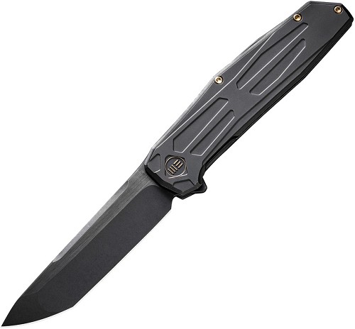 We Knife Co Ltd Shadowfire Framelock Pocket Knife Black - WE220351 