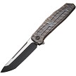 We Knife Co Ltd Shadowfire Framelock Pocket Knife Flame - WE220354 