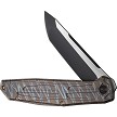 WE220354 We Knife Co Ltd Shadowfire Framelock Pocket Knife Flame 