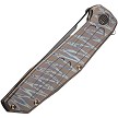 WE220354 We Knife Co Ltd Shadowfire Framelock Pocket Knife Flame 