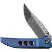 WE22041DS1 We Knife Co Ltd Ezinta Framelock Pocket Knife Damascus 