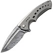 We Knife Co Ltd Nexusia Framelock Pocket Knife Damascus - WE22044DS1 