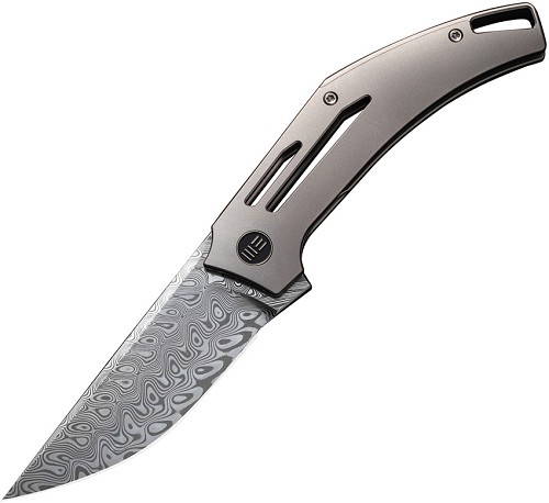 We Knife Co Ltd Speedliner Linerlock Pocket Knife Damascus - WE22045CDS1 