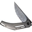 WE22045CDS1 We Knife Co Ltd Speedliner Linerlock Pocket Knife Damascus 