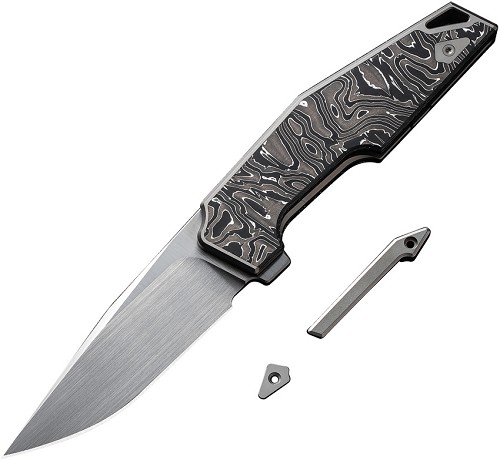 We Knife Co Ltd OAO One and Only Framelock Pocket Knife - WE230011 