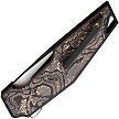 WE230012 We Knife Co Ltd OAO One and Only Framelock Pocket Knife 