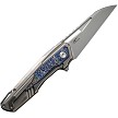WE23012B1 We Knife Co Ltd Falcaria Framelock Pocket Knife Flame 