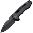 We Knife Co Ltd Harpen Framelock Pocket Knife Black - WE230191 