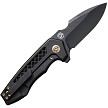 WE230191 We Knife Co Ltd Harpen Framelock Pocket Knife Black 