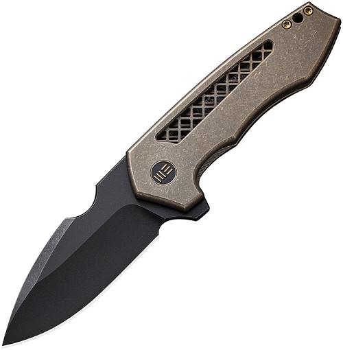 We Knife Co Ltd Harpen Framelock Pocket Knife Bronze - WE230193 