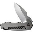 WE230194 We Knife Co Ltd Harpen Framelock Pocket Knife Gray 