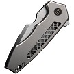WE230194 We Knife Co Ltd Harpen Framelock Pocket Knife Gray 