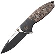 We Knife Co Ltd Nitro OG Framelock Pocket Knife Copper Foil - WE230352 