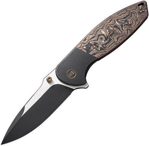We Knife Co Ltd Nitro OG Framelock Pocket Knife Copper Foil - WE230352 