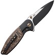 WE230352 We Knife Co Ltd Nitro OG Framelock Pocket Knife Copper Foil 