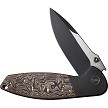 WE230352 We Knife Co Ltd Nitro OG Framelock Pocket Knife Copper Foil 