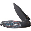 WE230354 We Knife Co Ltd Nitro OG Framelock Pocket Knife Nebula 
