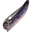 WE230372 We Knife Co Ltd Attor Framelock Pocket Knife Flame 