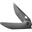 WE23037B1 We Knife Co Ltd Attor Framelock Pocket Knife Gray 