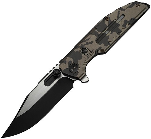 We Knife Co Ltd Muster Framelock Pocket Knife Desert - WE230583 