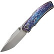 We Knife Co Ltd Swordfin Linerlock Pocket Knife Flame - WE230671 