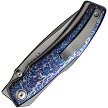 WE230671 We Knife Co Ltd Swordfin Linerlock Pocket Knife Flame 