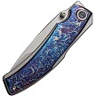 WE230671 We Knife Co Ltd Swordfin Linerlock Pocket Knife Flame 