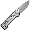 WE240012 We Knife Co Ltd Tyro Superlock Pocket Knife Gray 