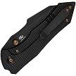 We Knife Co Ltd High-Fin XL Framelock Pocket Knife Black - WE240101 