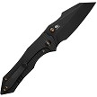 We Knife Co Ltd High-Fin XL Framelock Pocket Knife Black - WE240101 