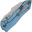 We Knife Co Ltd High-Fin XL Framelock Pocket Knife Blue - WE240102 