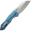 We Knife Co Ltd High-Fin XL Framelock Pocket Knife Blue - WE240102 
