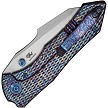 We Knife Co Ltd High-Fin XL Framelock Pocket Knife Flame - WE240105 