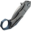 We Knife Co Ltd Tayra Framelock Pocket Knife Gray Blue - WE240692 