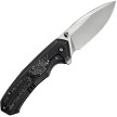 We Knife Co Ltd Corwyn Framelock Pocket Knife Aluminum Foil - WE240883 