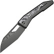 We Knife Co Ltd Inceptus Framelock Pocket Knife Black White - WE250171 