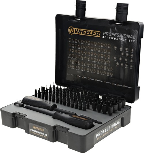 Wheeler Pro Screwdriver Set 100 Piece - WHE4001003 