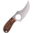 Whiteknuckler Brand Convertible C7 Fixed Blade Knife Leatherwood - WHTC7220102 