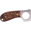 WHTC7220102 Whiteknuckler Brand Convertible C7 Fixed Blade Knife Leatherwood 