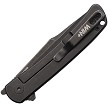 WIN+ Linerlock Pocket Knife Titanium Carbon Fiber Black - WPK4368B 