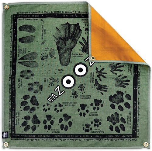 Wazoo Survival Gear Tracking Ground Cloth - WSGGRDCLOT 
