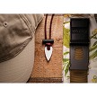 WSGNKLSPSTWH Wazoo Survival Gear Spark Survival Necklace White 