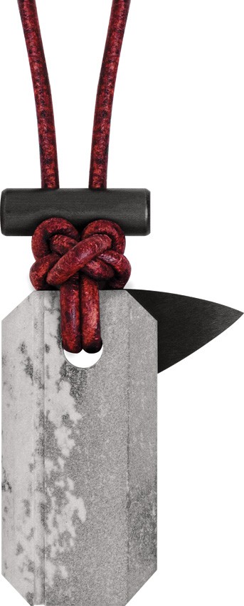 Wazoo Survival Gear Viking Spark Survival Necklace Black - WSGNKLVKSPBK 